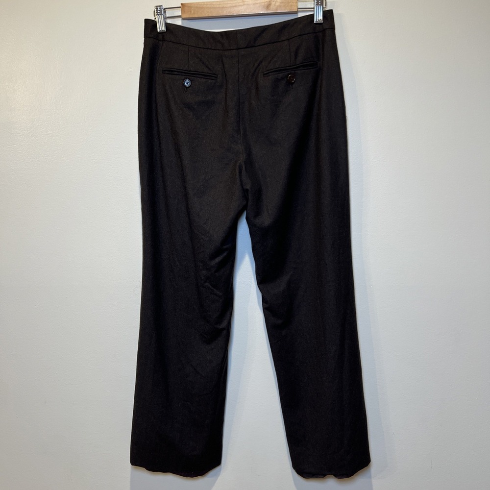 Brooks Brothers Women's Caroline Fit Dress Pants 6 Trousers 100% Wool Super 120s - Picture 4 of 9